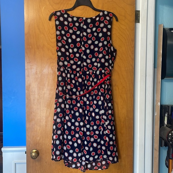 Dress Barn Polka Dot Dress Size 16 - Picture 5 of 5